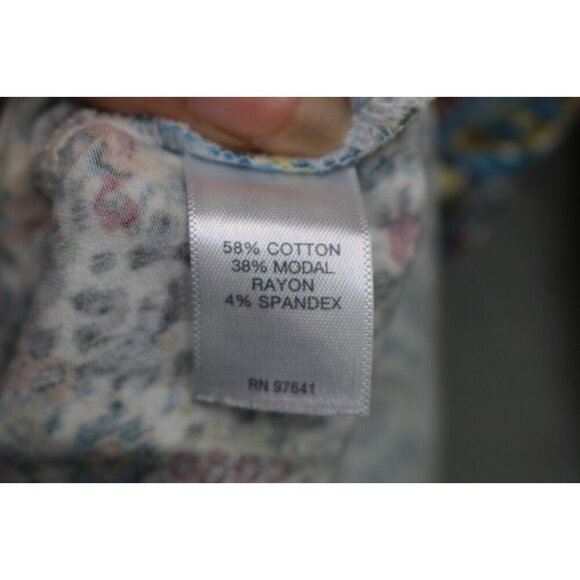 J.Jill Long Sleeve Floral Tunic-Size Medium - Picture 6 of 10